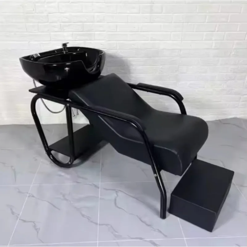 Wholesale Hot Sale Backwash Modern Styling Hair Washing Chair Commercial Chair with Sink for Barber Shop
Wholesale Hot Sale Backwash Modern Styling Hair Washing Chair Commercial Chair with Sink for Barber Shop