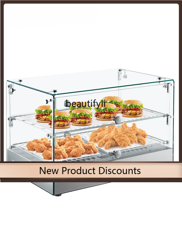 A61 Small Desktop Insulation Display Cabinet Glass Hamburger Chestnut Fried Insulation Deli Cabinet
A61 Small Desktop Insulation Display Cabinet Glass Hamburger Chestnut Fried Insulation Deli Cabinet
