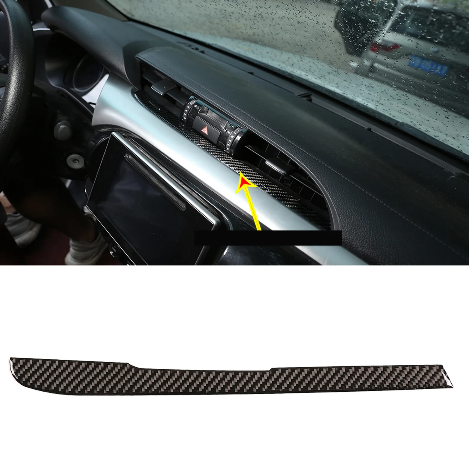 central control trend sticker for 15-22 Toyota Hailacs carbon fiber soft accessories
central control trend sticker for 15-22 Toyota Hailacs carbon fiber soft accessories