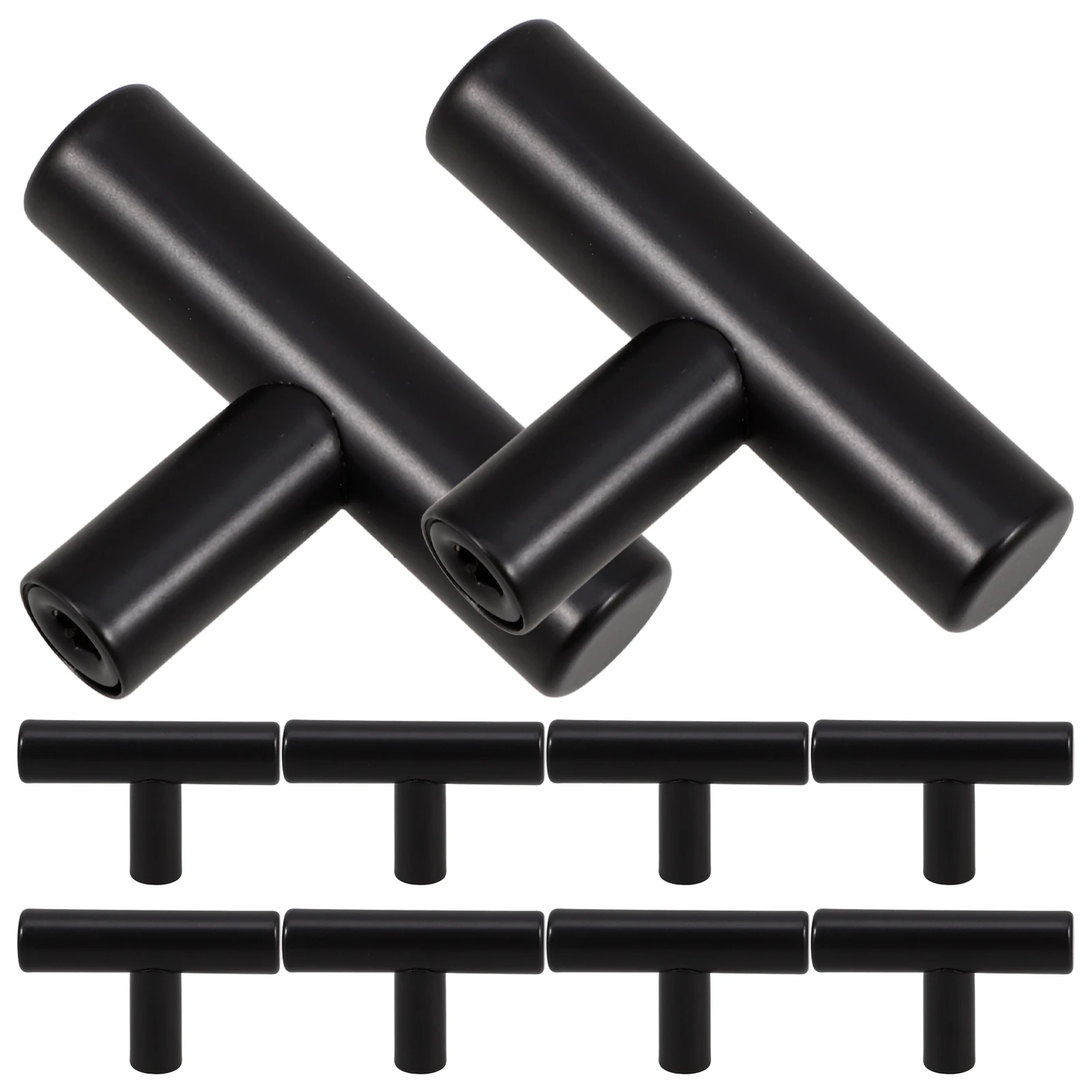 10pcs Cabinet Knobs Black Stainless Steel Hollow Design Matte Finish Drawer Handles for Kitchen Bathroom Closet Furniture Pulls
10pcs Cabinet Knobs Black Stainless Steel Hollow Design Matte Finish Drawer Handles for Kitchen Bathroom Closet Furniture Pulls