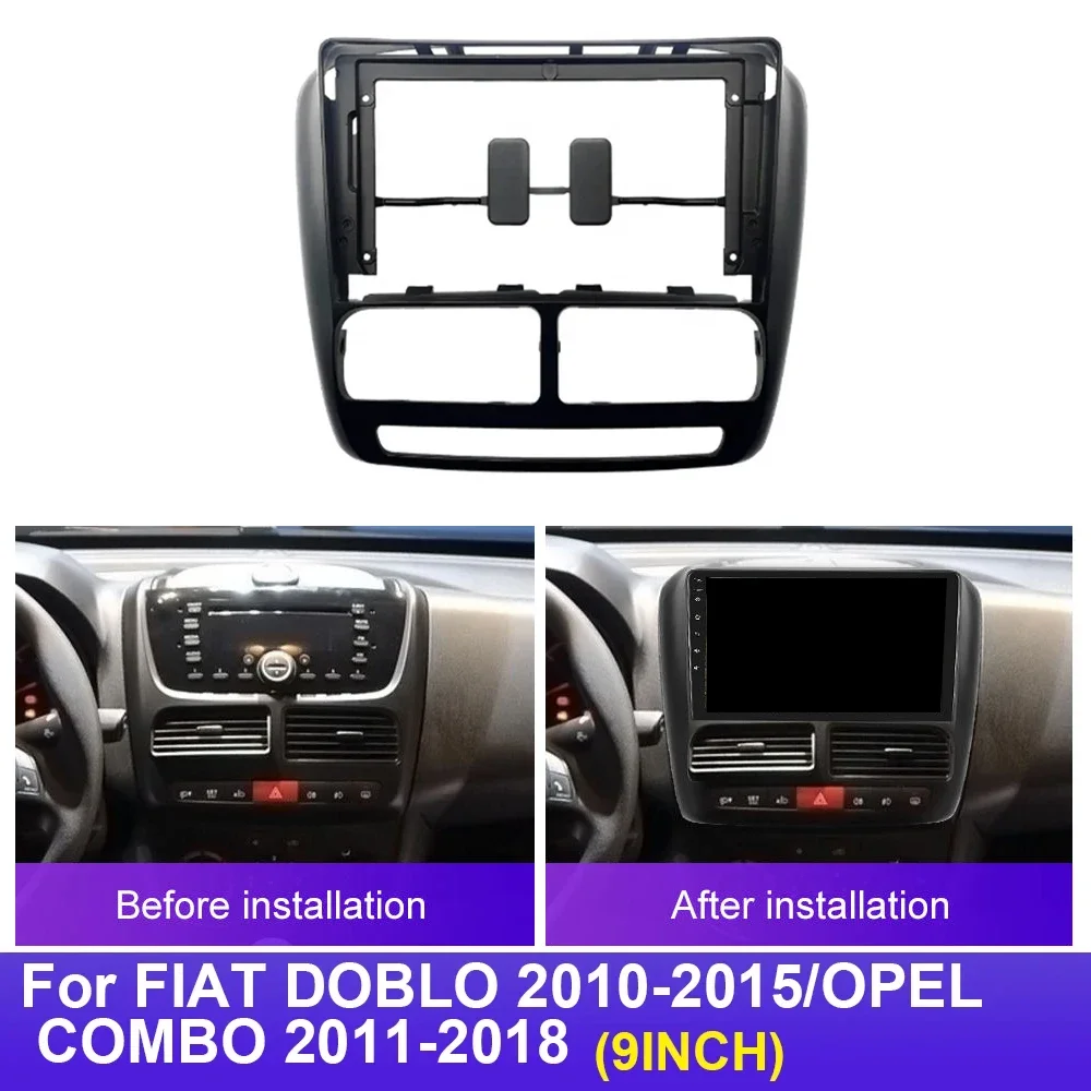 Головное устройство для FIAT DOBLO 2010-15/OPEL COMBO 2011-2018 9 ", автомобильное радио, стереорамка, Android MP5 плеер, Fascia 2Din, Обложка панели
Головное устройство для FIAT DOBLO 2010-15/OPEL COMBO 2011-2018 9 ", автомобильное радио, стереорамка, Android MP5 плеер, Fascia 2Din, Обложка панели