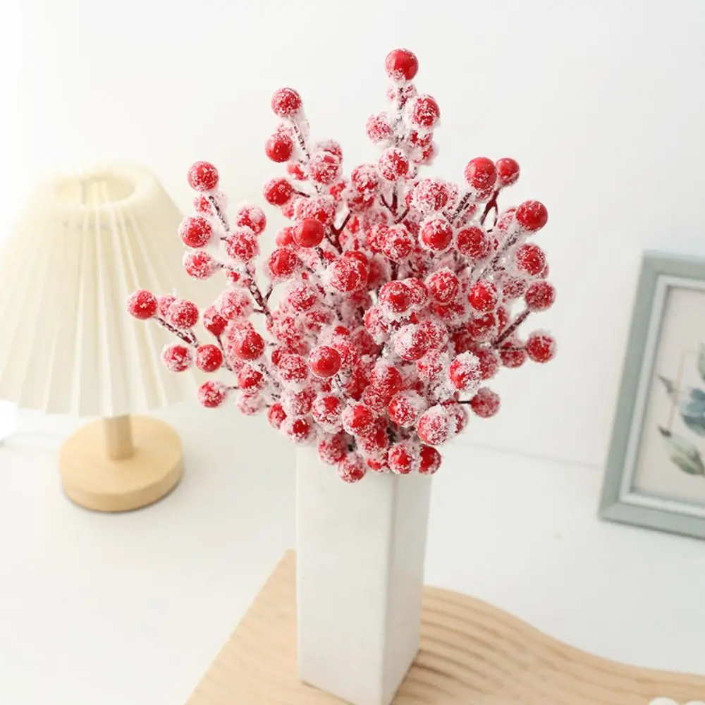 10Pcs Ornament DIY Red Berry Branche Snow Frosted Reusable Christmas Tree Pendant Realistic Bendable Fake Plant Home Decoration
10Pcs Ornament DIY Red Berry Branche Snow Frosted Reusable Christmas Tree Pendant Realistic Bendable Fake Plant Home Decoration