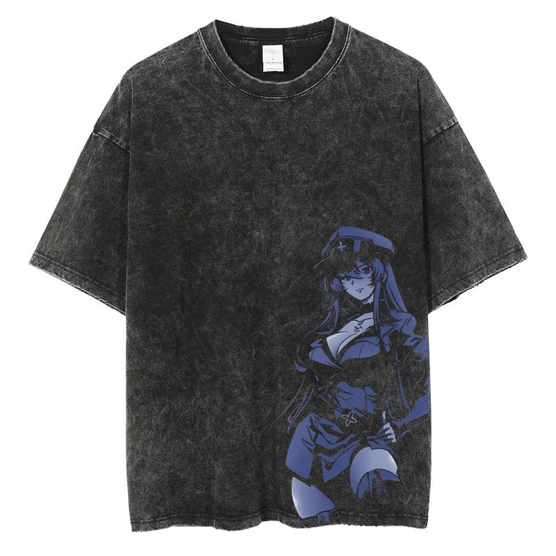 Harajuku Anime Girl Graphic Print T Shirt Summer Cotton Oversized Short Sleeve Tee Men Black Washed Vintage T-Shirt
Harajuku Anime Girl Graphic Print T Shirt Summer Cotton Oversized Short Sleeve Tee Men Black Washed Vintage T-Shirt