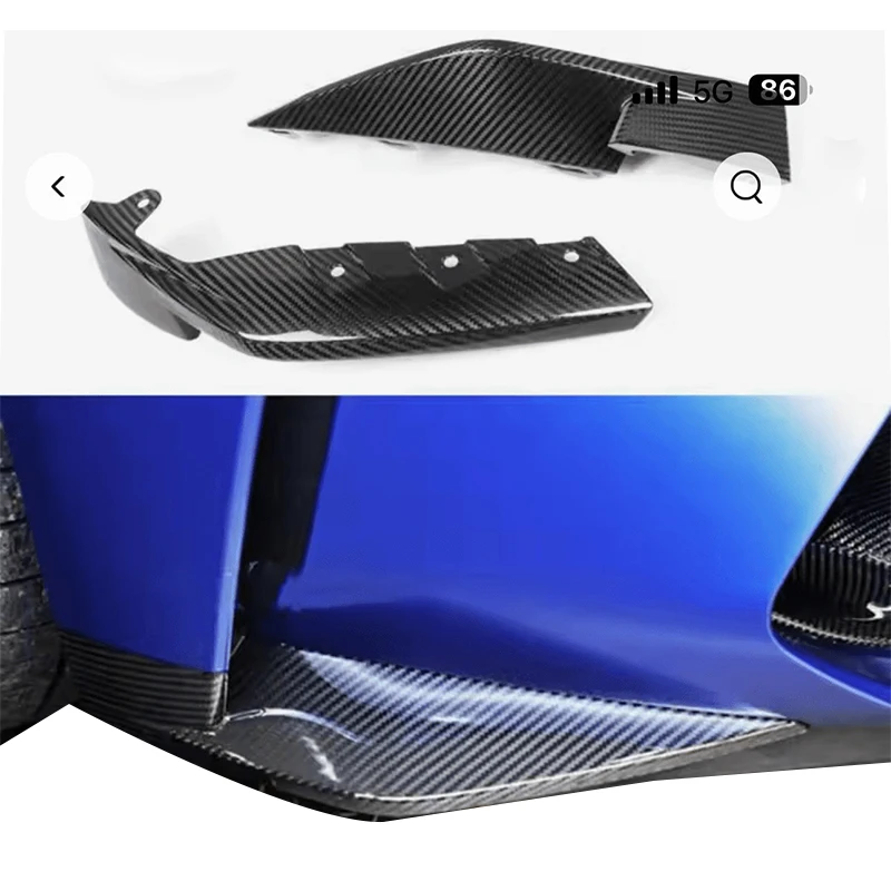 Для G80 M3 2021 + сухой сепаратор переднего бампера из углеродного волокна
Для G80 M3 2021 + сухой сепаратор переднего бампера из углеродного волокна