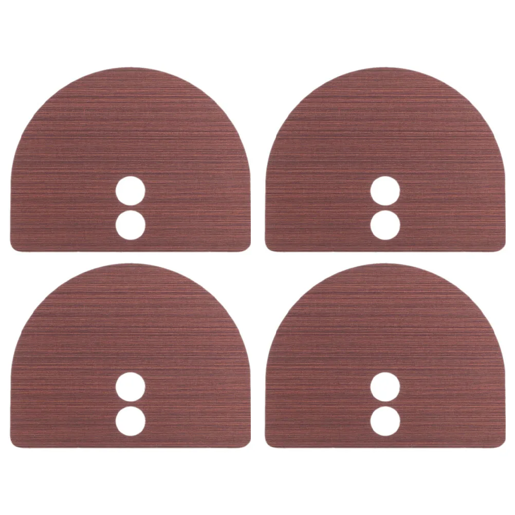 4 Pcs Fingerprint Lock Cover Plate Zinc Alloy Door Reinforcement Security Plates Deadbolt Hole Filler Durable Material Easy
4 Pcs Fingerprint Lock Cover Plate Zinc Alloy Door Reinforcement Security Plates Deadbolt Hole Filler Durable Material Easy
