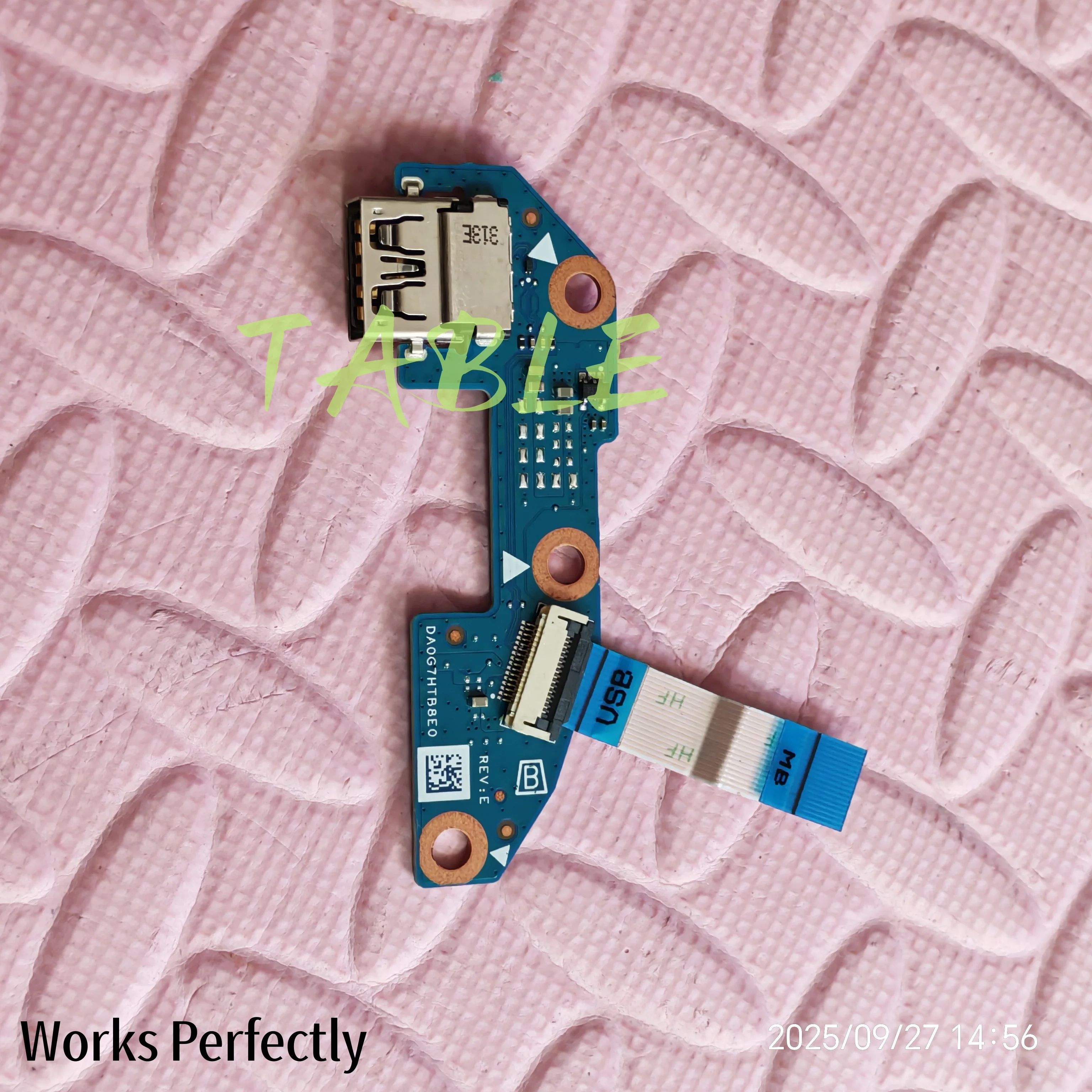 FOR HP Pavilion 15-EG 15-EH TPN-Q245 TPN-Q246 USB Board with cable DA0G7HTB8E0
FOR HP Pavilion 15-EG 15-EH TPN-Q245 TPN-Q246 USB Board with cable DA0G7HTB8E0
