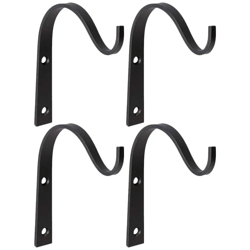 4 Pcs Hanging Plant Bracket Durable Iron Material Garden Hook Balcony Bonsai Planter Stand Outdoor Decor Flowerpot Holder
4 Pcs Hanging Plant Bracket Durable Iron Material Garden Hook Balcony Bonsai Planter Stand Outdoor Decor Flowerpot Holder