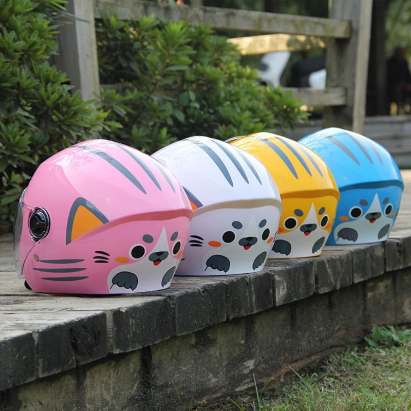 AIS Children's Cute Cartoon Helmet Boys and Girls Safety Electric VehicleFour Seasons Half Helmet Universal
AIS Children's Cute Cartoon Helmet Boys and Girls Safety Electric VehicleFour Seasons Half Helmet Universal