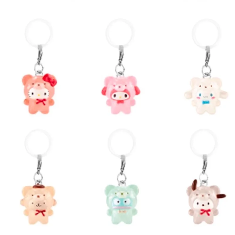 Sanrio Bear Shaped Key Chain Capsule Toys Backpack Pendant My Melody Hello Kitty Collectibles Birthday Present Ornament
Sanrio Bear Shaped Key Chain Capsule Toys Backpack Pendant My Melody Hello Kitty Collectibles Birthday Present Ornament