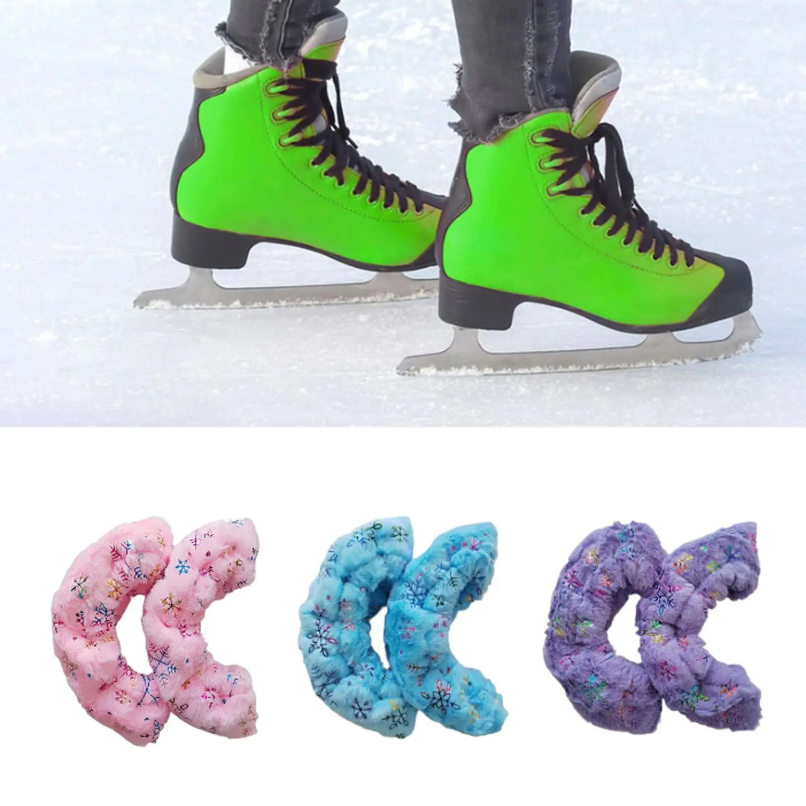 Ice Skate Blade Covers Ice Blade Guards Protection Ice Skating Protector Skating Blade Covers for Training Outdoor Ice Skates
Ice Skate Blade Covers Ice Blade Guards Protection Ice Skating Protector Skating Blade Covers for Training Outdoor Ice Skates