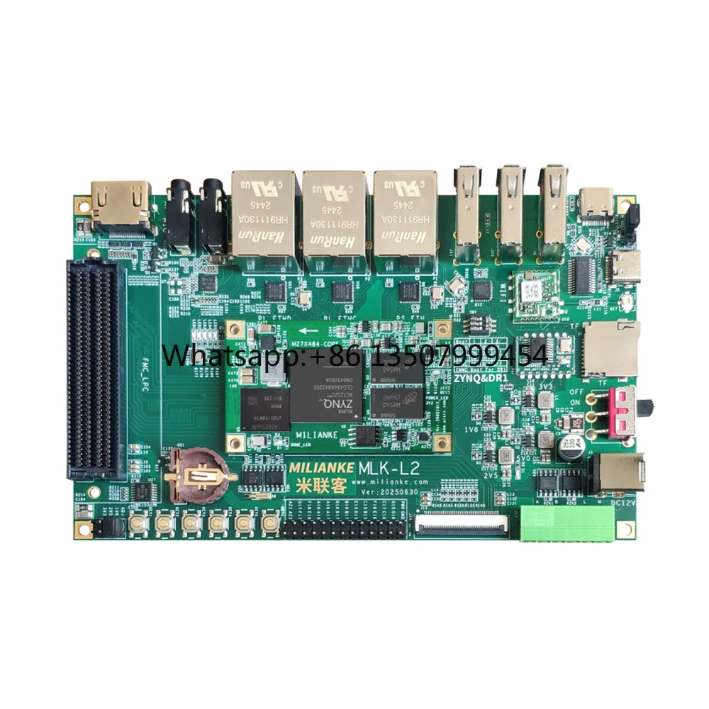 ZYNQ7000 Series MLK-L2-CZ06-7020 Development Board Dual-core Cortex-A9 Linux OS DDR3L 1GB EMMC 16GB Multi-Interface
ZYNQ7000 Series MLK-L2-CZ06-7020 Development Board Dual-core Cortex-A9 Linux OS DDR3L 1GB EMMC 16GB Multi-Interface