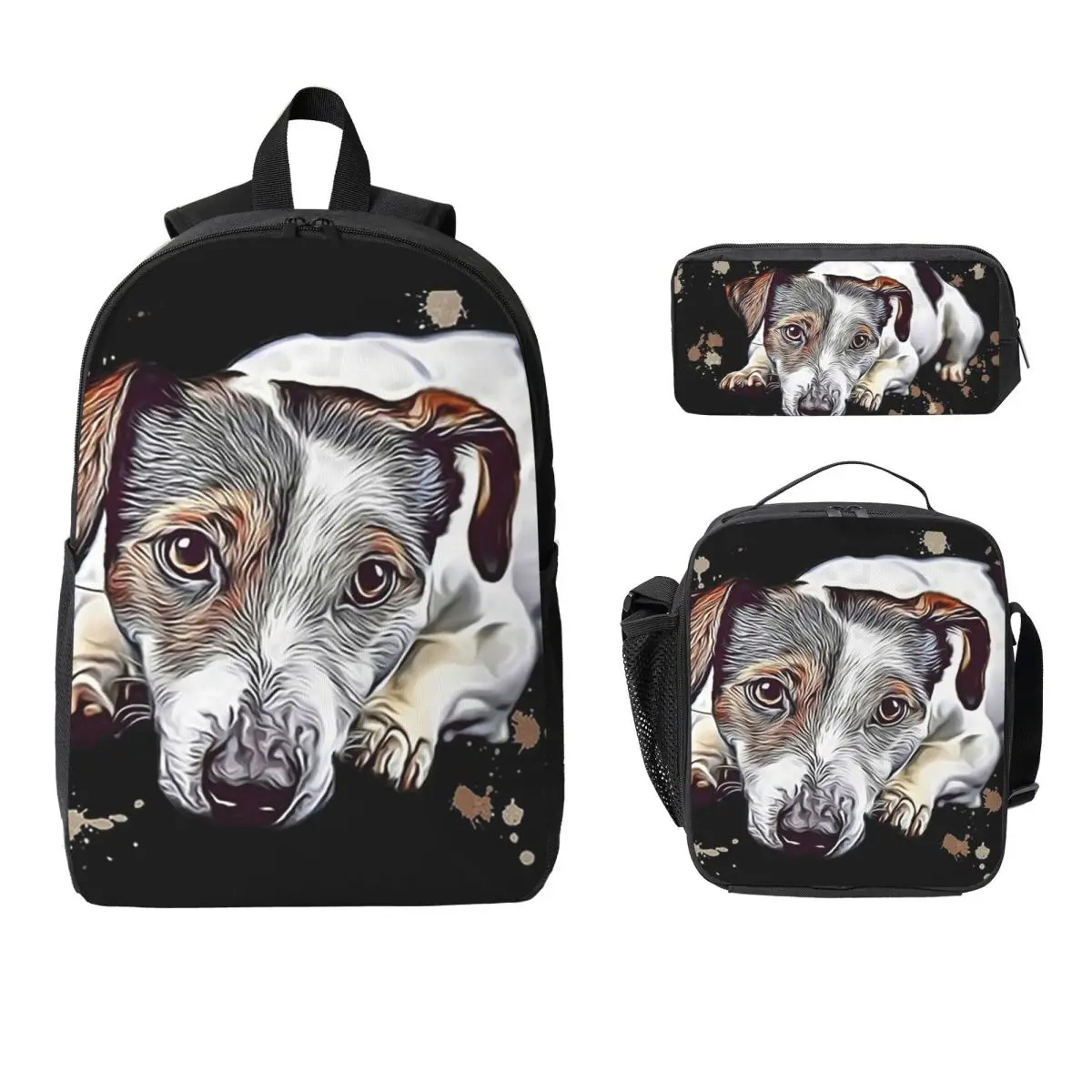 Sweet Jack Russell Terrier Gift Dog Lover Mum Backpack BookBag School Bag Shoulder Bags 3ps Insulated Lunch Bag Pencil Case
Sweet Jack Russell Terrier Gift Dog Lover Mum Backpack BookBag School Bag Shoulder Bags 3ps Insulated Lunch Bag Pencil Case