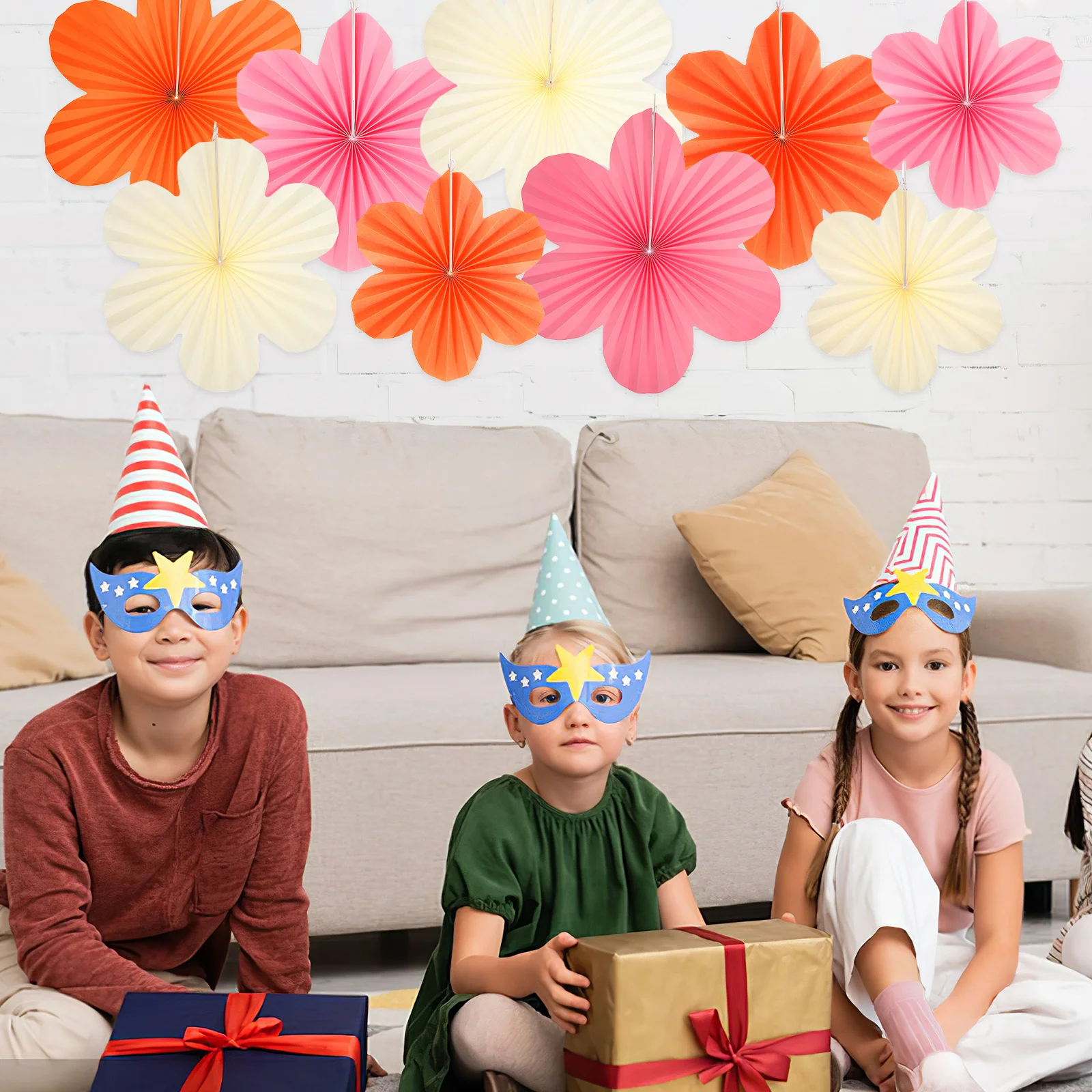 9Pcs Paper Flowers Decorations for Wall Hanging Pastel Flower Birthday Wedding Baby Shower Party Decorations Pack
9Pcs Paper Flowers Decorations for Wall Hanging Pastel Flower Birthday Wedding Baby Shower Party Decorations Pack