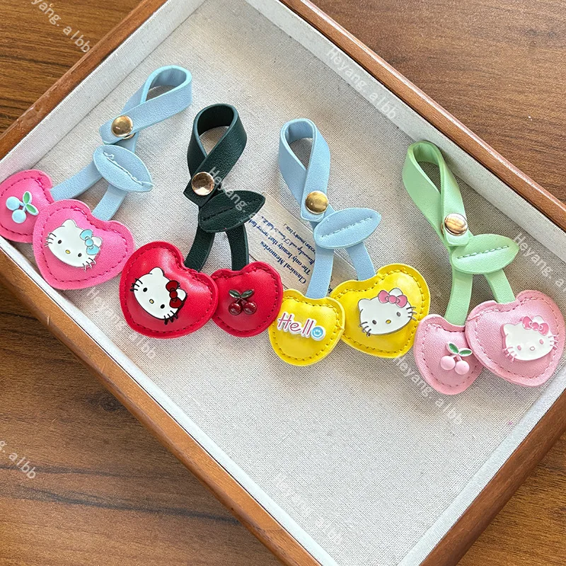Anime Kawaii Hello Kitty Fashionable Little Cherry Key Chain Pendant Bag Hanging Decoration Exquisite Hanging Chain Accessories
Anime Kawaii Hello Kitty Fashionable Little Cherry Key Chain Pendant Bag Hanging Decoration Exquisite Hanging Chain Accessories