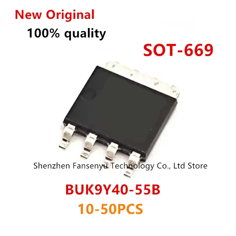 (10-50piece) 100% New BUK9Y40-55B 94055B sot-669 Chipset
(10-50piece) 100% New BUK9Y40-55B 94055B sot-669 Chipset