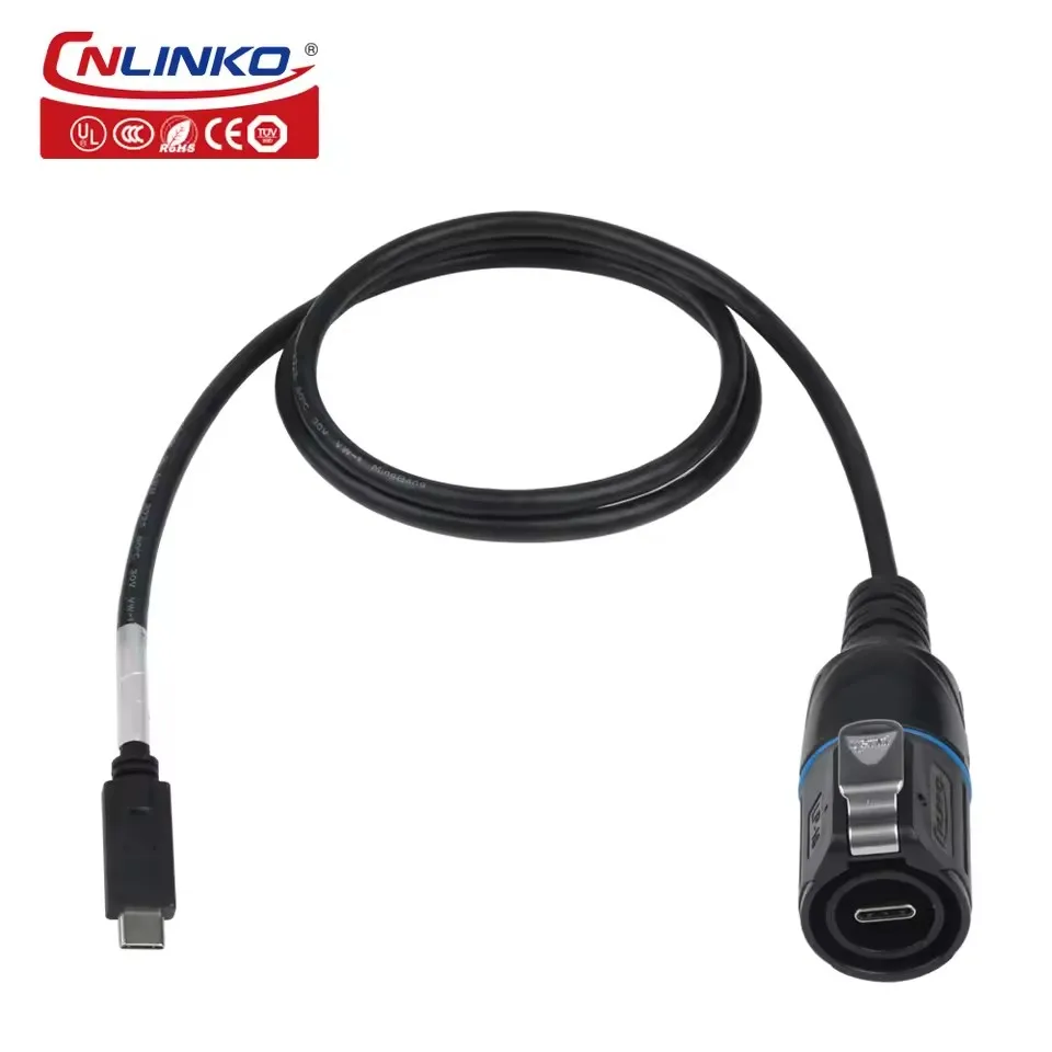 Cnlinko LP16 Водонепроницаемый удлинительный кабель Type-C 3A 2 м Разъем USB C для быстрой зарядки передачи данных 10 Гбит/с
Cnlinko LP16 Водонепроницаемый удлинительный кабель Type-C 3A 2 м Разъем USB C для быстрой зарядки передачи данных 10 Гбит/с