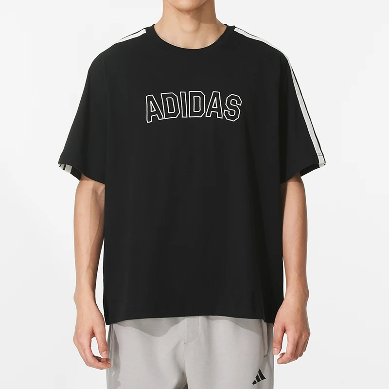 Adidas T-Shirt Men's Sportswear Fashionable Loose Short-Sleeved Men's Comfortable Breathable Casual Round-Neck Top Kb9135
Adidas T-Shirt Men's Sportswear Fashionable Loose Short-Sleeved Men's Comfortable Breathable Casual Round-Neck Top Kb9135