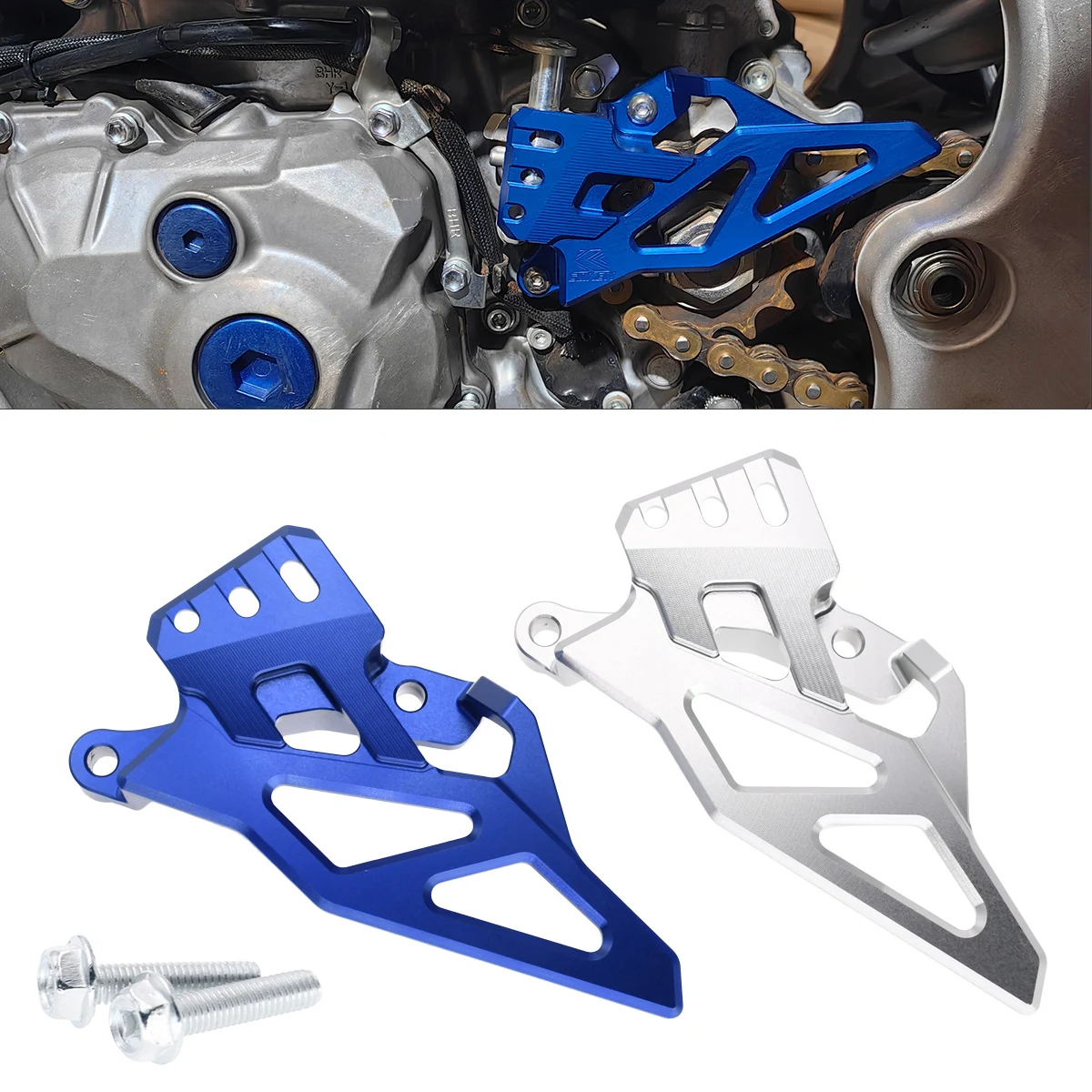 CNC Motorcycle Front Sprocket Cover Chain Guard Protector For Yamaha YZ450F 2023 WR450F 2024 YZ450F 50TH 2024 YZ450FX 2024 Parts
CNC Motorcycle Front Sprocket Cover Chain Guard Protector For Yamaha YZ450F 2023 WR450F 2024 YZ450F 50TH 2024 YZ450FX 2024 Parts
