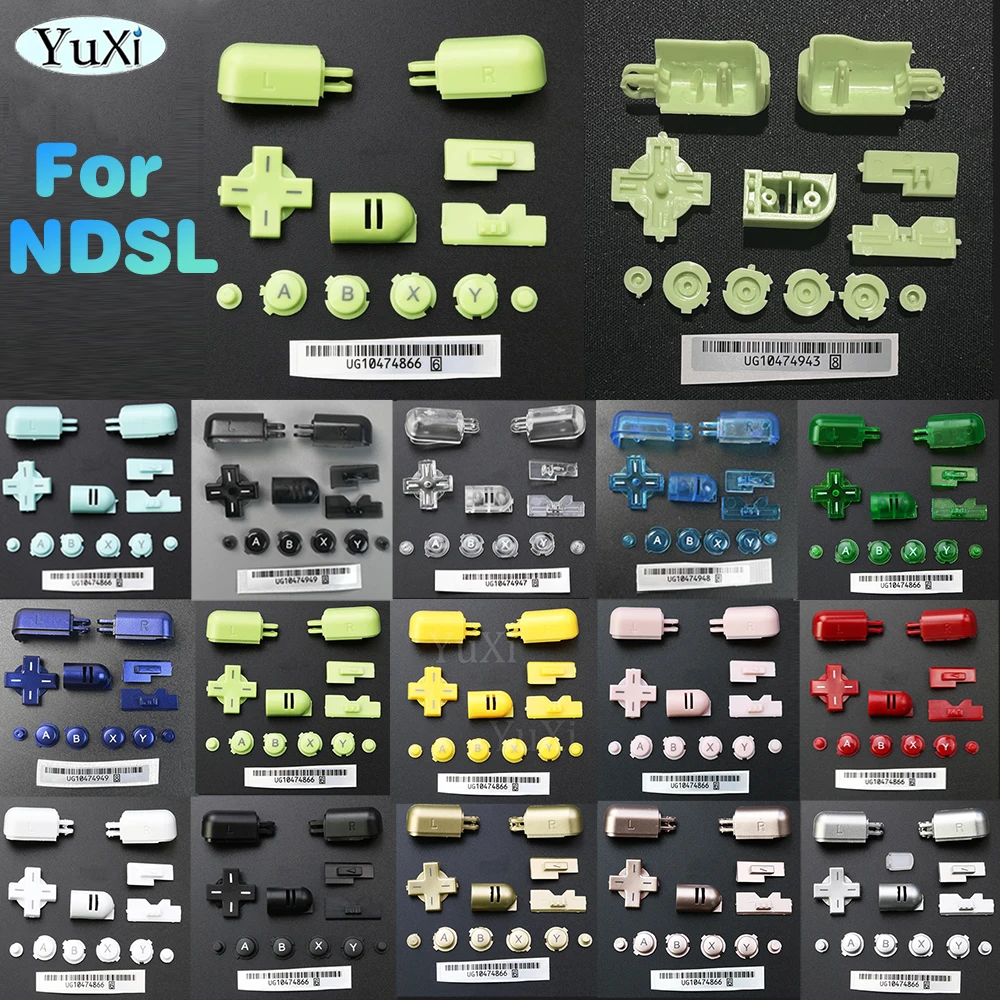 For NDS Lite NDSL ABXY D-Pad Cross Button L R Ddirectional Key For Nintend DS Lite Full Button Set Game Console Replacement Part
For NDS Lite NDSL ABXY D-Pad Cross Button L R Ddirectional Key For Nintend DS Lite Full Button Set Game Console Replacement Part