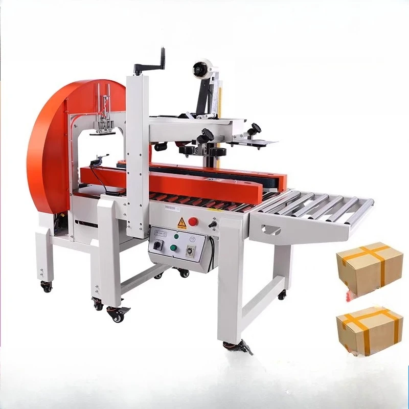 Winding and sealing machine FXC5050XA automatic baler tape strapping machine carton fruit fresh foam box packaging to
Winding and sealing machine FXC5050XA automatic baler tape strapping machine carton fruit fresh foam box packaging to