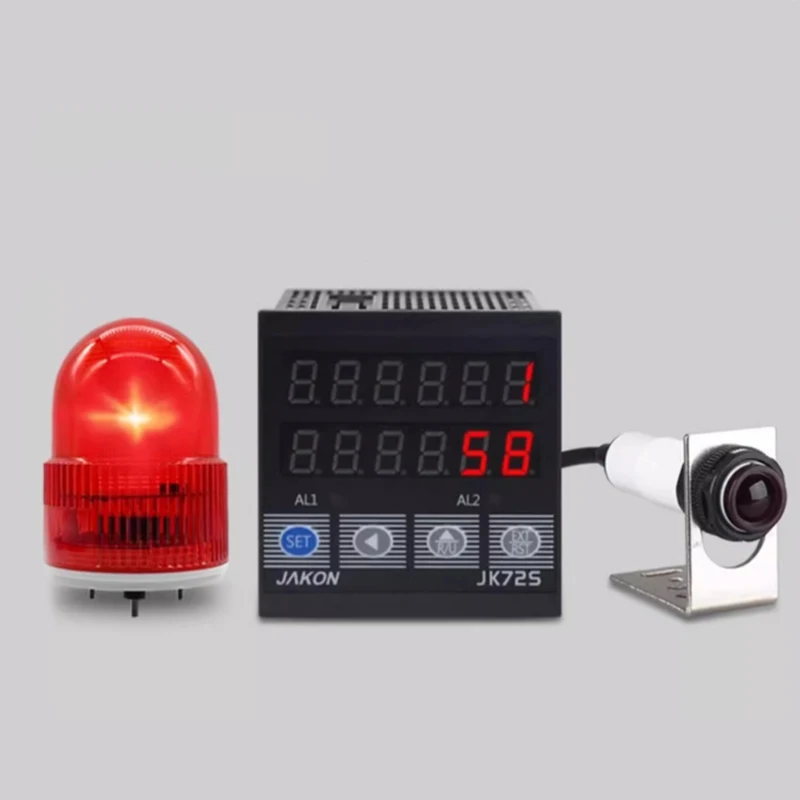 ntelligent digital display electronic counter automatic induction industrial point conveyor belt control switch counting
ntelligent digital display electronic counter automatic induction industrial point conveyor belt control switch counting