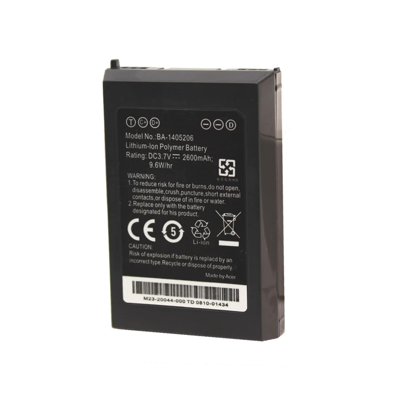3.7V 2600mAh Li-ion Battery BA-1405206 for Trimble JUNO-SA/SB
3.7V 2600mAh Li-ion Battery BA-1405206 for Trimble JUNO-SA/SB