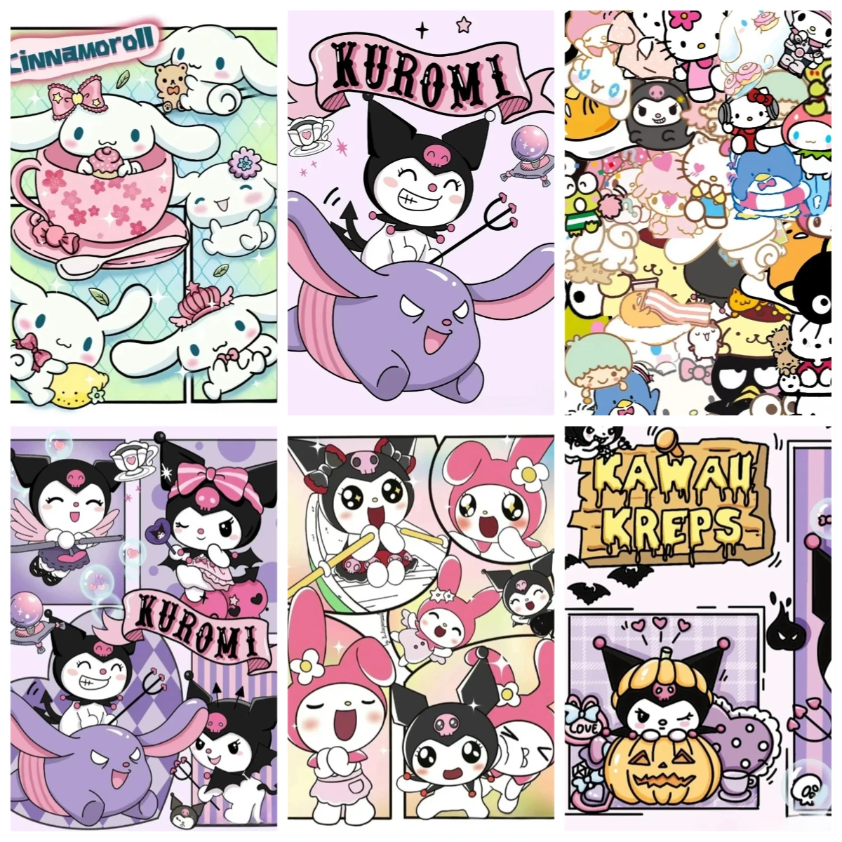 Adult Jigsaw Puzzle 500/1000 pcs Puzzle Cute Kitty Kuromi Paper Puzzle Decorative Painting Exercise Brain Thinking
Adult Jigsaw Puzzle 500/1000 pcs Puzzle Cute Kitty Kuromi Paper Puzzle Decorative Painting Exercise Brain Thinking
