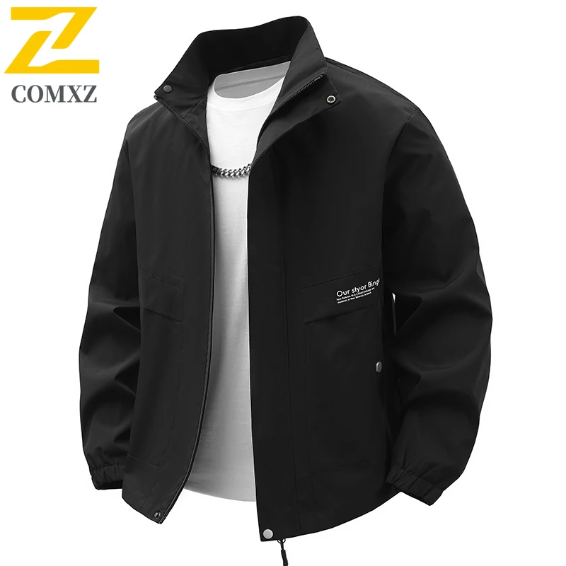 High Quality Men's Casual Jacket 2025 New Fashion Versatile Windproof Breathable Stand Up Collar Jacket Street Commuting Coat
High Quality Men's Casual Jacket 2025 New Fashion Versatile Windproof Breathable Stand Up Collar Jacket Street Commuting Coat