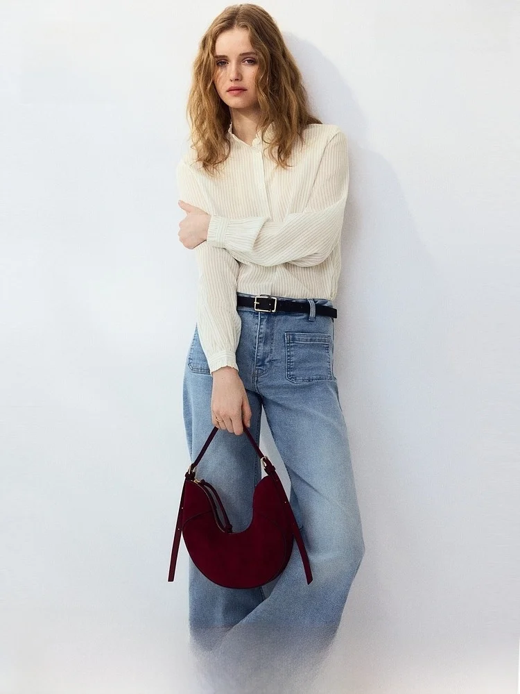 H&M Women's irt Spring 2026 Ele Sle Gingham Faion Collar with Wood ain Long Sve Button up irt
H&M Women's irt Spring 2026 Ele Sle Gingham Faion Collar with Wood ain Long Sve Button up irt