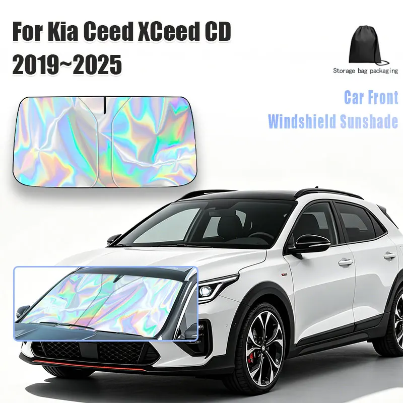 For Kia Ceed XCeed CD 2019-2025 Car Front Window Sun Visor Blocks UV Reflective Parasol Sunshade Protector Cover
For Kia Ceed XCeed CD 2019-2025 Car Front Window Sun Visor Blocks UV Reflective Parasol Sunshade Protector Cover