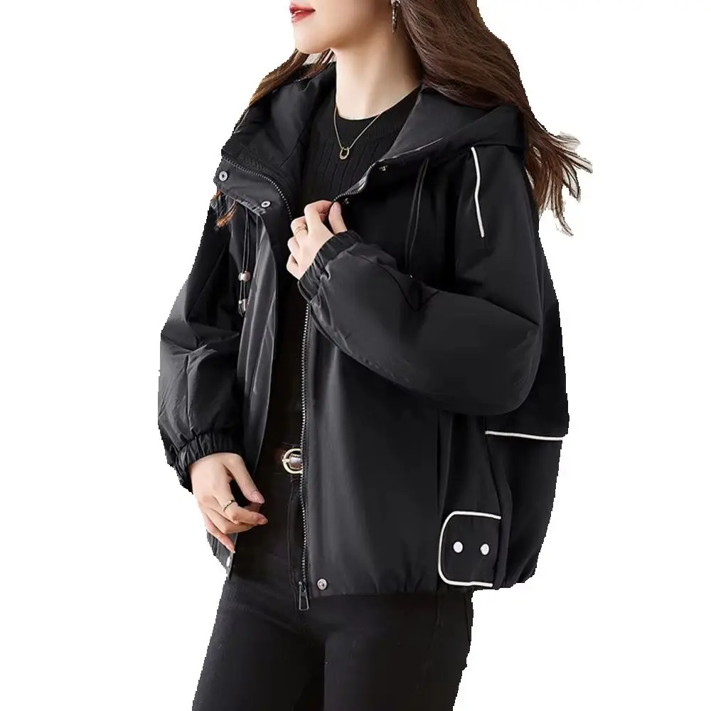 Fashion Fleece College Wind Hooded Coat In Autumn And Winter Of 2024, New Loose Casual Warm Cotton-padded Jacket Female Tide.
Fashion Fleece College Wind Hooded Coat In Autumn And Winter Of 2024, New Loose Casual Warm Cotton-padded Jacket Female Tide.