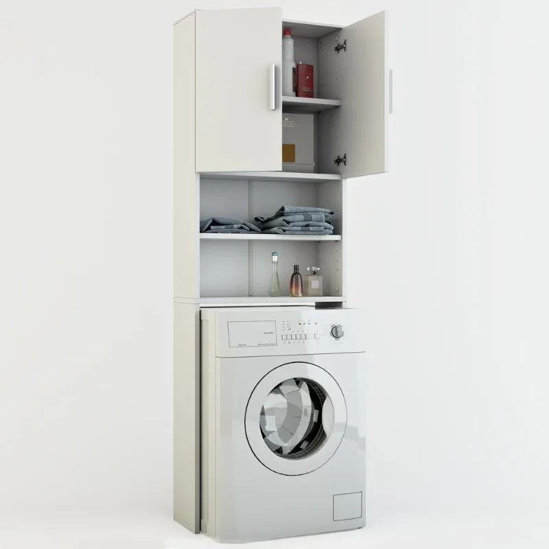 Paint-free board Waterproof and moisture-proof bathroom cabinet Washing machine cabinet
Paint-free board Waterproof and moisture-proof bathroom cabinet Washing machine cabinet