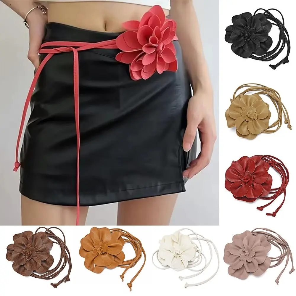 Fashion PU Leather Flower Rope Belts Decorative DIY Floral Waist Chain Luxury Bohemian Belts For Skirts Jeans Dress Clothes
Fashion PU Leather Flower Rope Belts Decorative DIY Floral Waist Chain Luxury Bohemian Belts For Skirts Jeans Dress Clothes