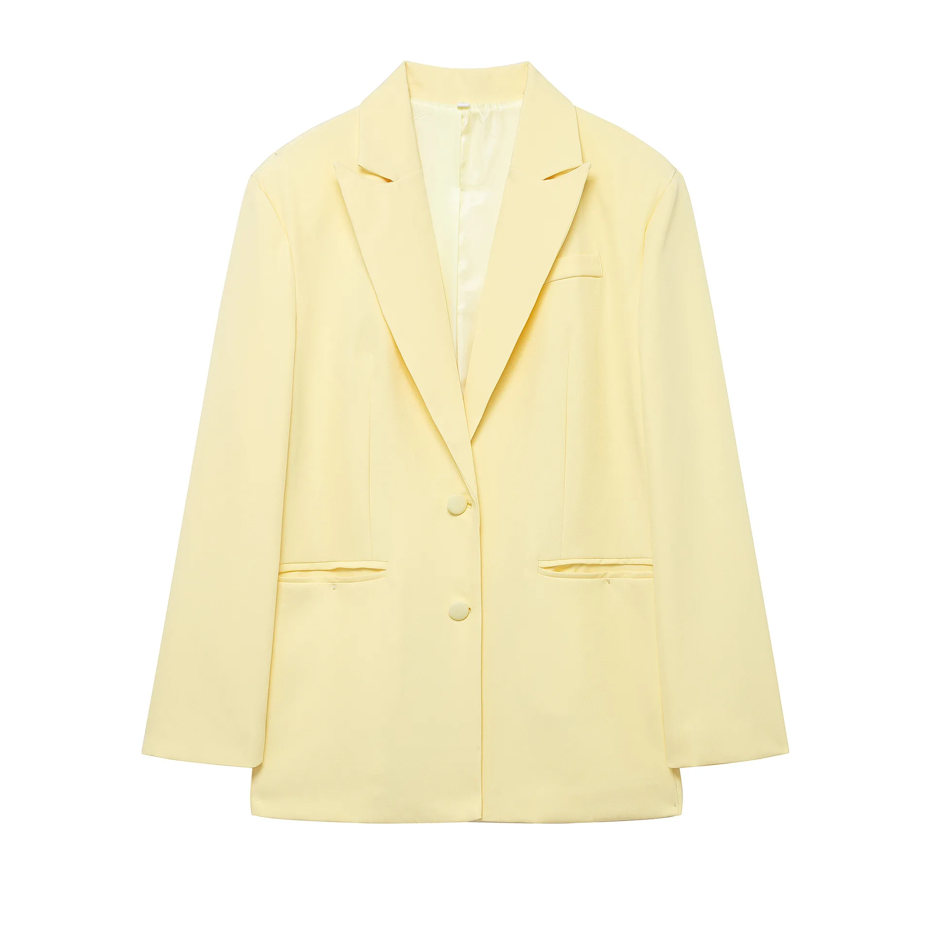 Women's Fashion Casual Solid Color Pocket Blazer X0S5
Women's Fashion Casual Solid Color Pocket Blazer X0S5
