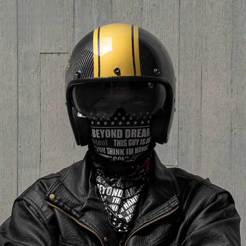 KEAZ DOT Certified High-Performance Carbon Fiber 3/4 Motorcycle Helmet Autumn and Winter Lightweight Comfort Advanced Shell
KEAZ DOT Certified High-Performance Carbon Fiber 3/4 Motorcycle Helmet Autumn and Winter Lightweight Comfort Advanced Shell