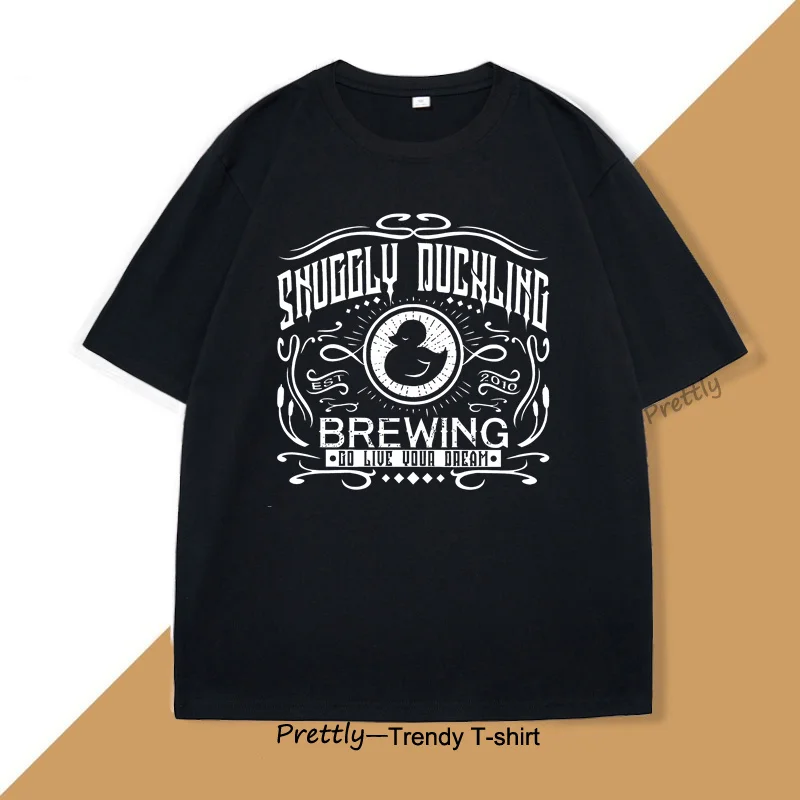 Retro The Snuggly Duckling T-shirt Printed T Shirtfor Women Men Fashion Casual Short Sleeve Loose Cotton Tshirt Summer Tees
Retro The Snuggly Duckling T-shirt Printed T Shirtfor Women Men Fashion Casual Short Sleeve Loose Cotton Tshirt Summer Tees