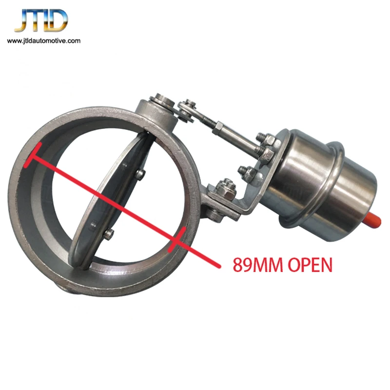 JTLD 89MM (3.5inch) Universal Performance Stainless Steel Exhaust Vacuum Valve (OPEN) & ACTUATOR
JTLD 89MM (3.5inch) Universal Performance Stainless Steel Exhaust Vacuum Valve (OPEN) & ACTUATOR