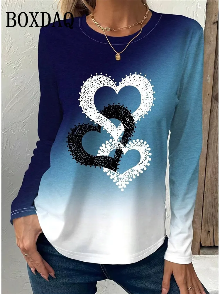 Футболка женская с длинным рукавом и 3D-принтом, в стиле Харадзюку
Футболка женская с длинным рукавом и 3D-принтом, в стиле Харадзюку