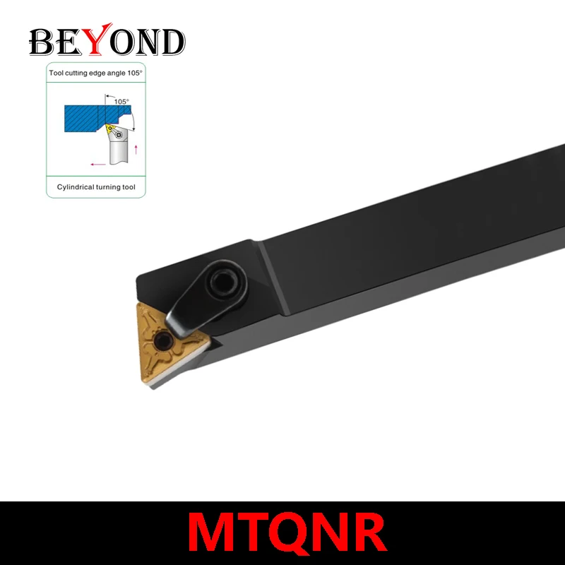 BEYOND MTQNR MTQNL MTQNR2525M16 MTQNR1616H16 MTQNR2020K16 External Lathe Tool Holder MTQNR3232P16 MTQNR2525M22 CNC Cutter Shank
BEYOND MTQNR MTQNL MTQNR2525M16 MTQNR1616H16 MTQNR2020K16 External Lathe Tool Holder MTQNR3232P16 MTQNR2525M22 CNC Cutter Shank