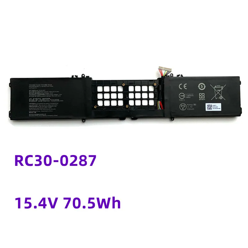 15.4V 70.5WH/4583mAh RC30-0287 Laptop Battery For Razer Blade Pro 17 2019 2020 RZ09-0287 RZ09-02876 RZ09-02877 RZ09-03295
15.4V 70.5WH/4583mAh RC30-0287 Laptop Battery For Razer Blade Pro 17 2019 2020 RZ09-0287 RZ09-02876 RZ09-02877 RZ09-03295