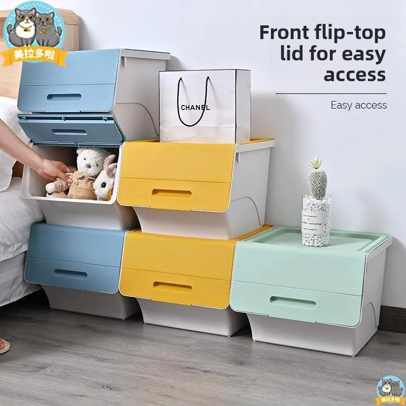 Plastic Toy Storage Box Children's Cabinet Flip Cover Sna Sorting Box Book Side Open Basket Front Open Sle Home Organization
Plastic Toy Storage Box Children's Cabinet Flip Cover Sna Sorting Box Book Side Open Basket Front Open Sle Home Organization