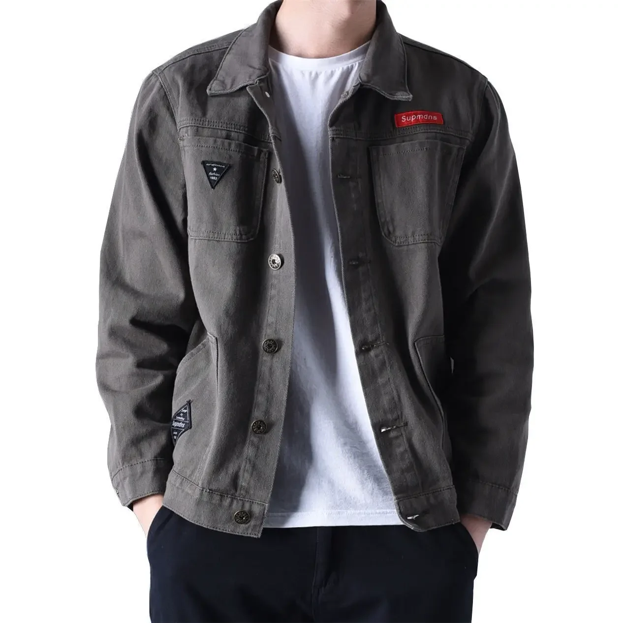 GELITAYIN Denim Jackets Man Brown Warm With Sheep Jeans Coat For Men Padded Wool Padding Of Fabric Vintage In Lowest Price One P
GELITAYIN Denim Jackets Man Brown Warm With Sheep Jeans Coat For Men Padded Wool Padding Of Fabric Vintage In Lowest Price One P