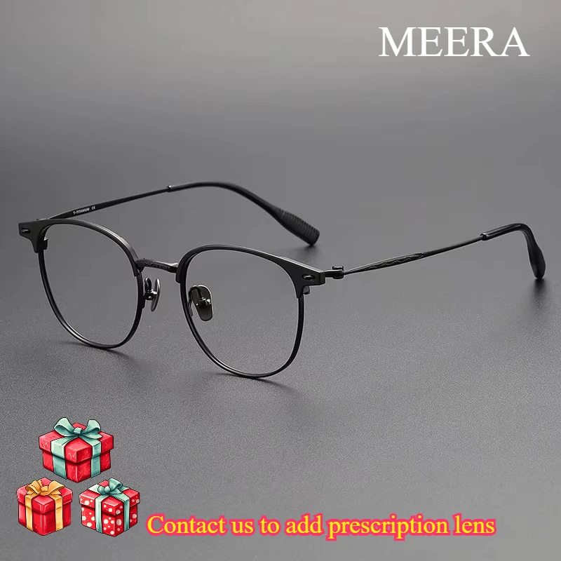 High-quality Elliptical Black Framed Glasses Round Lightweight Fashionable Versatile Titanium Prescription GM Eyeglass Computer
High-quality Elliptical Black Framed Glasses Round Lightweight Fashionable Versatile Titanium Prescription GM Eyeglass Computer