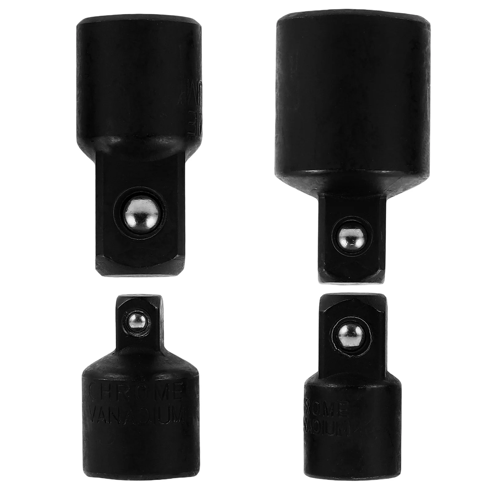 4PC Variable Diameter Sleeve 1/4 3/8 1/2 Inch Conversion Socket Vanadium Steel Impact Swivel Mechanics Tool Set
4PC Variable Diameter Sleeve 1/4 3/8 1/2 Inch Conversion Socket Vanadium Steel Impact Swivel Mechanics Tool Set