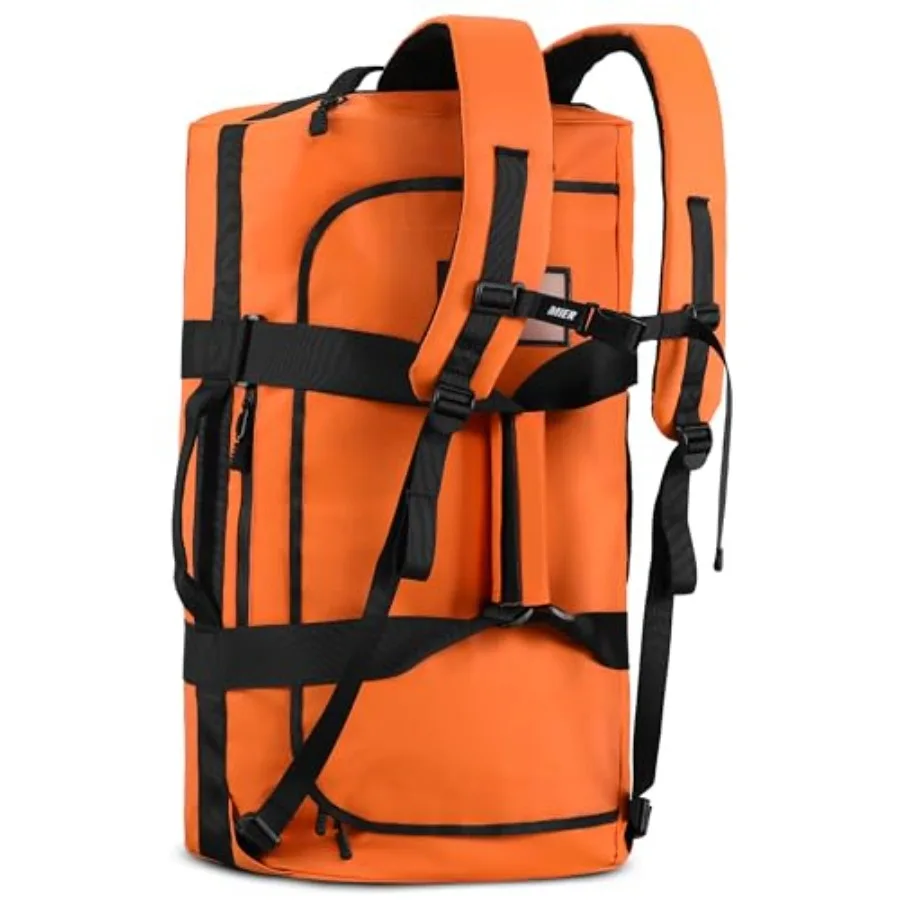 Water Resistant Backpack Duffle Heavy Duty Convertible Duffle Bag with Backpack Straps for Gym, Sports, Travel
Water Resistant Backpack Duffle Heavy Duty Convertible Duffle Bag with Backpack Straps for Gym, Sports, Travel