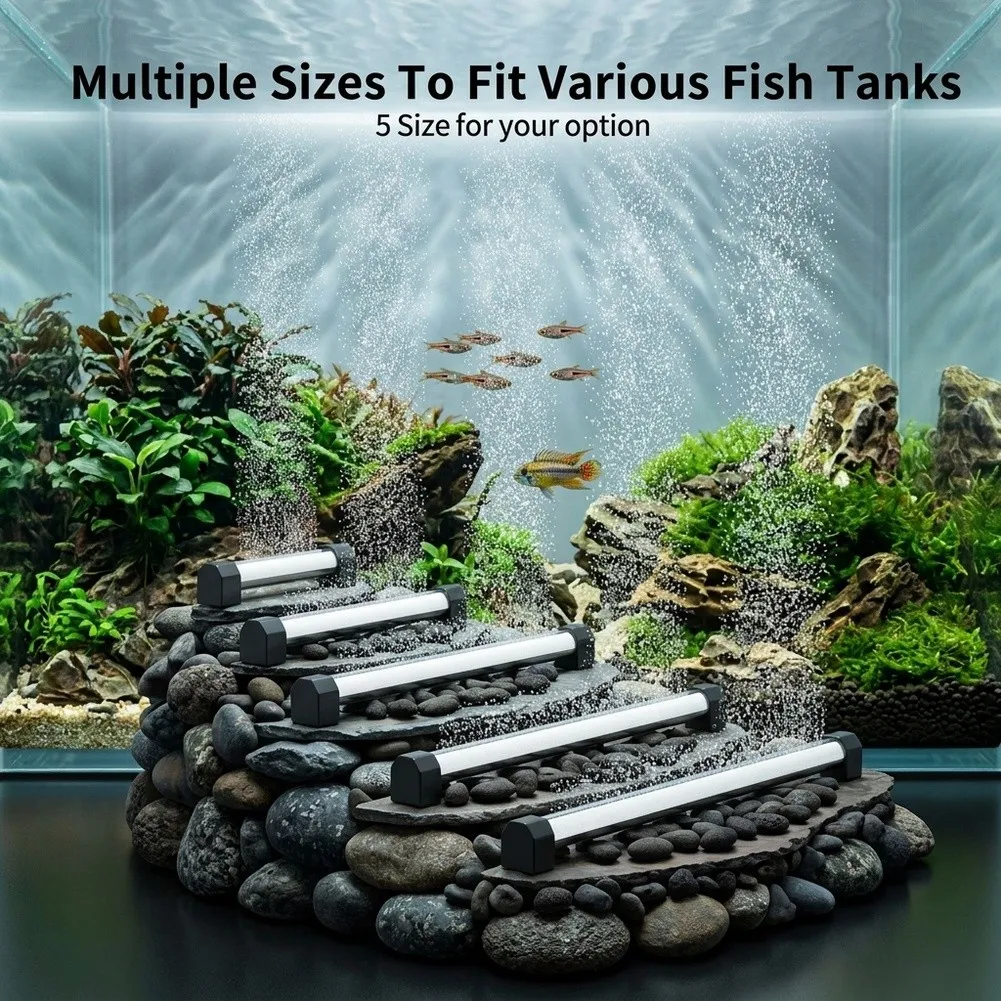 New 20/40cm 1pcs Air Pump Sand Stone Aquarium Oxygen Pump Fresh Air Stone Bubble Bar Aquarium Fish Tank Aerator Pump Accessories
New 20/40cm 1pcs Air Pump Sand Stone Aquarium Oxygen Pump Fresh Air Stone Bubble Bar Aquarium Fish Tank Aerator Pump Accessories