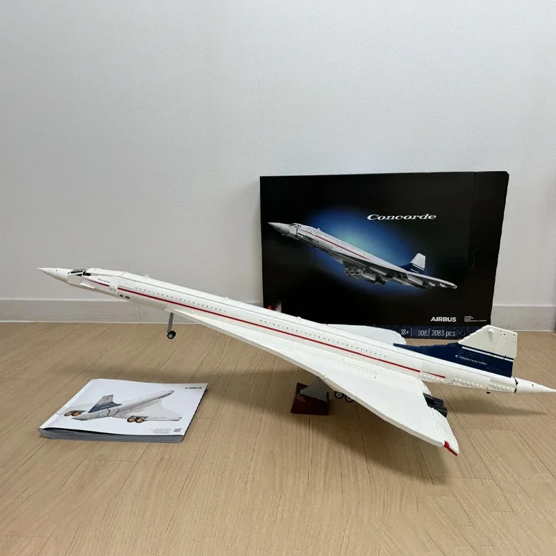 2025 New Airbus Concorde Building Kit Supersonic Airliner Space Shuttle10318 Model Educational Toy For Children Birthday Gifts
2025 New Airbus Concorde Building Kit Supersonic Airliner Space Shuttle10318 Model Educational Toy For Children Birthday Gifts