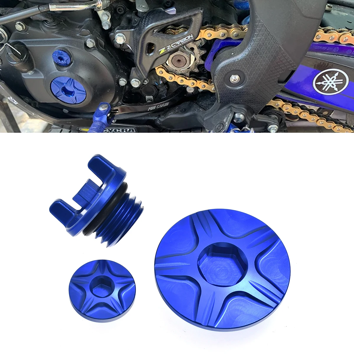 Engine Timing Plug Cover For Yamaha WR250X WR250R WR426F WR250F WR400F YZ250F YZ450F YZ426F YZ400F TTR 50 XV XTSerow VIRAGO 250
Engine Timing Plug Cover For Yamaha WR250X WR250R WR426F WR250F WR400F YZ250F YZ450F YZ426F YZ400F TTR 50 XV XTSerow VIRAGO 250