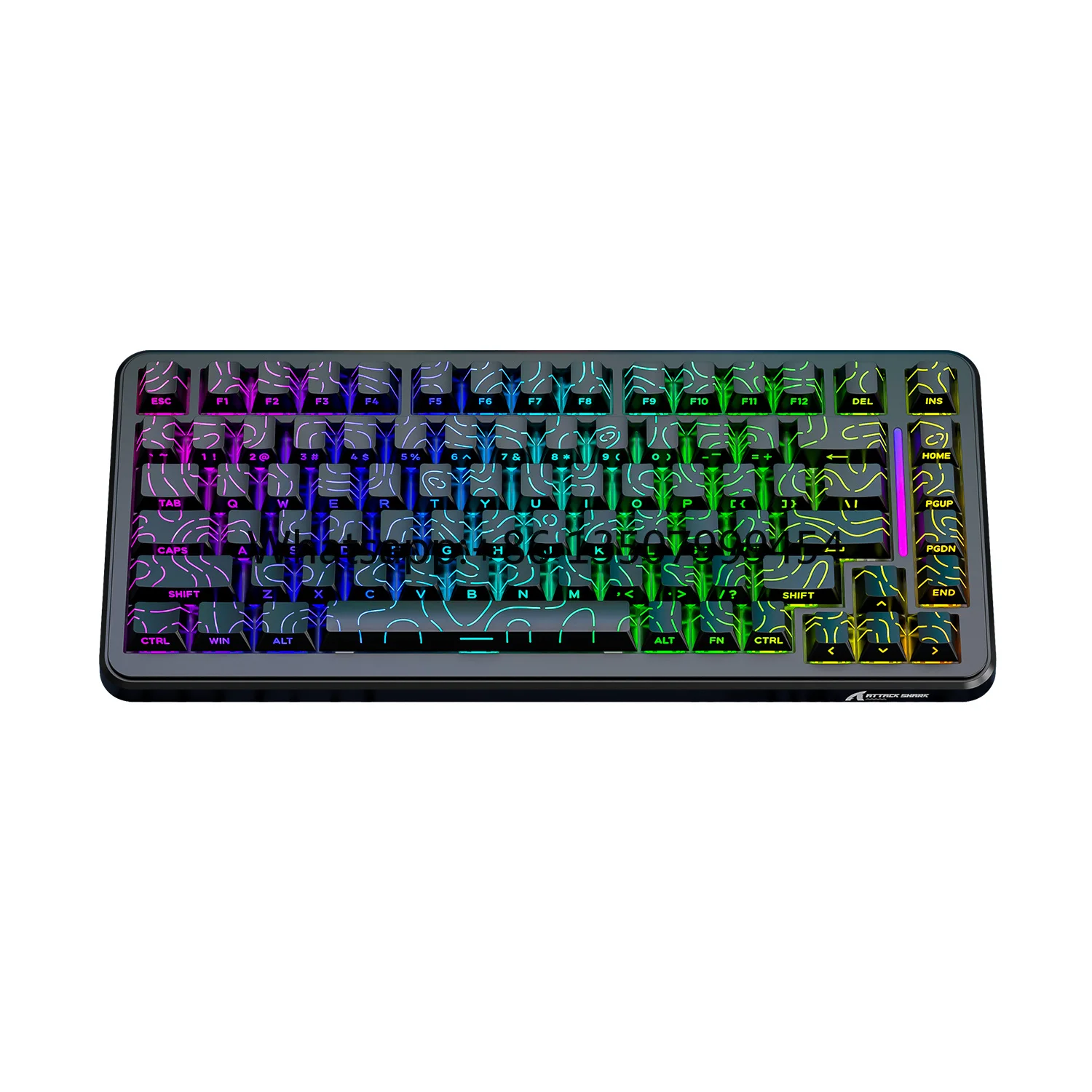 Attack Shark X82PRO Wireless Three-mode Magnetic Axis 8KHz Magnetic Axis Gaming Keyboard
Attack Shark X82PRO Wireless Three-mode Magnetic Axis 8KHz Magnetic Axis Gaming Keyboard