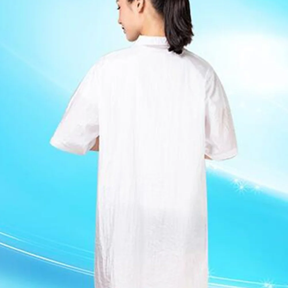 Hair Dye Clothes White M Practical Nylon Short Sleeve Work Clothes for Man Woman Hair Treatment Comfortable Soft 
Hair Dye Clothes White M Practical Nylon Short Sleeve Work Clothes for Man Woman Hair Treatment Comfortable Soft